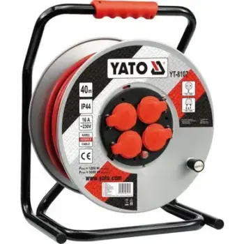 Подовжувач на котушці Yato YT-8107