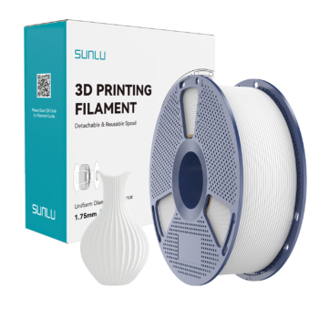 Філамент Sunlu PLA 1.75mm 1кг White