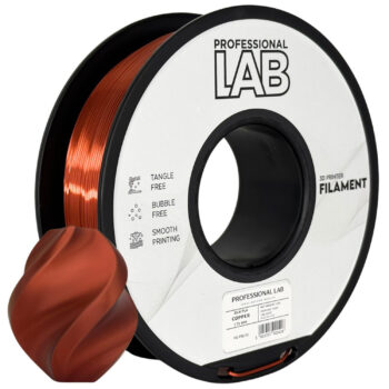 Філамент Professional Lab PLA Silk 1.75mm 1кг Copper