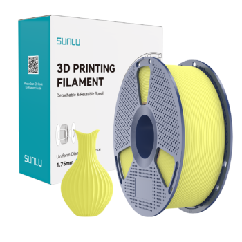 Філамент Sunlu PLA 1.75mm 1кг Lemon Yellow
