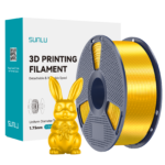 Філамент Sunlu PLA+ Silk 1.75mm 1кг Light Gold